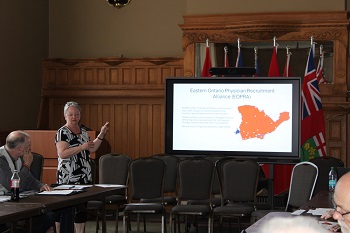 Cindy Snyder at Queens Park with EOWC