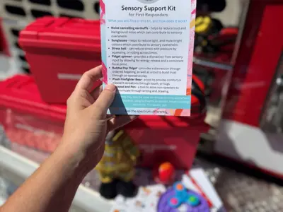 sensory support kit contents list