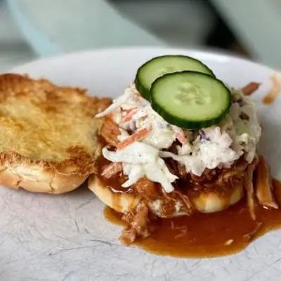 Coleslaw on a Bun