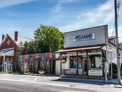 historic downtown streetscape