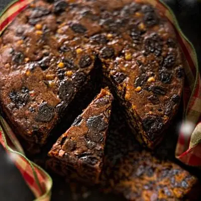 Dark Christmas Cake