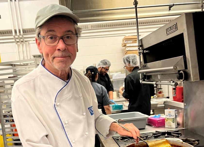 Gary Hoyer in Kitchen