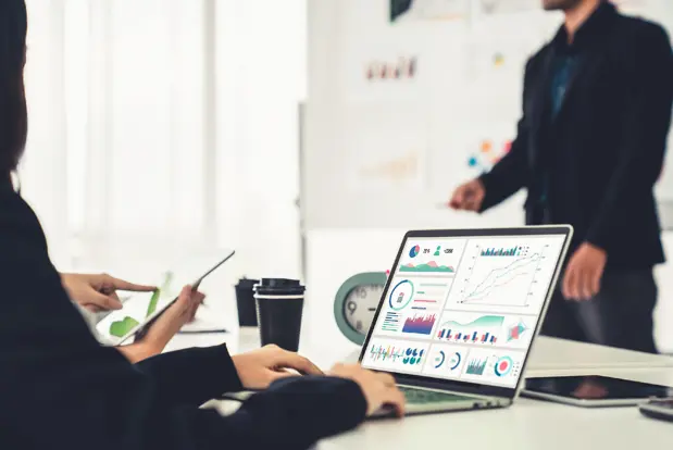 Image of business report