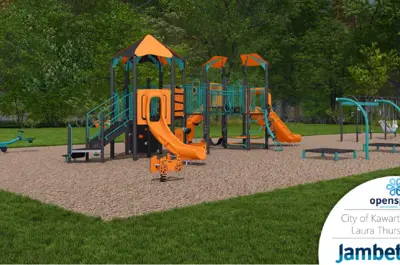 Image showing the Laura Thurston Park Playground Concept 