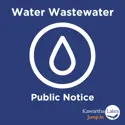 Water Wastewater public notice graphic