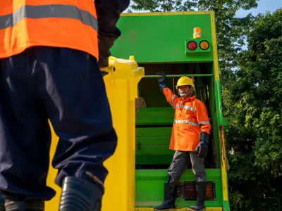 Sanitation workers