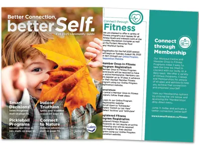 Fall Fitness Cover Display