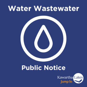 Water Wastewater public notice graphic