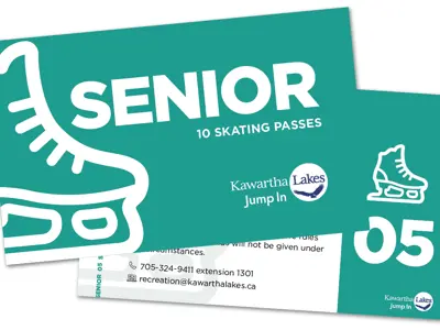Senior Skate 10 Pass Booklet Cover