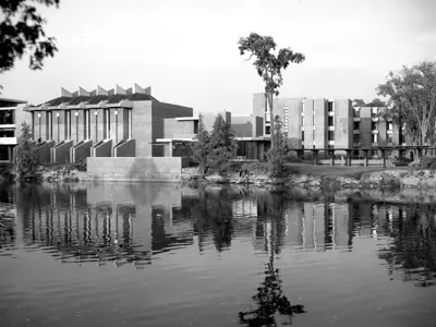 historic image of a university