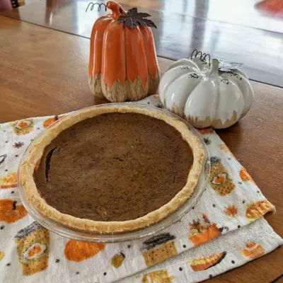 Homemade Pumpkin Pie