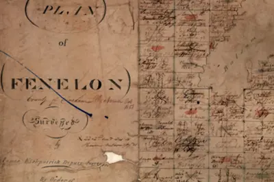 Vintage document with markings and text