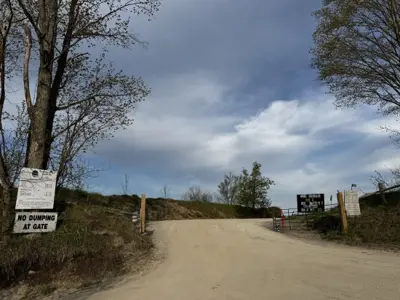 Somerville Landfill entrance