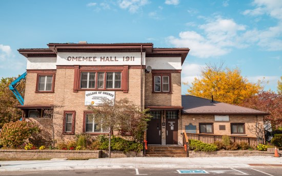 Coronation Hall outside of the building