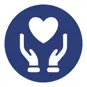 heart with hands icon