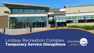 Lindsay Recreation Complex March 31 to April 6, 2025
