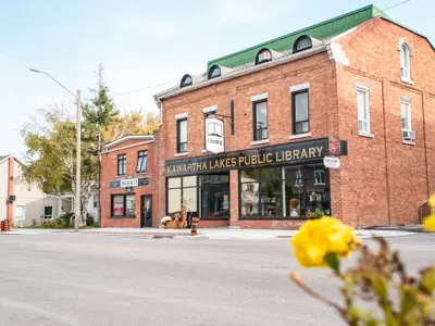 Historic downtown Omemee