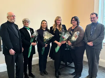 group of award winners