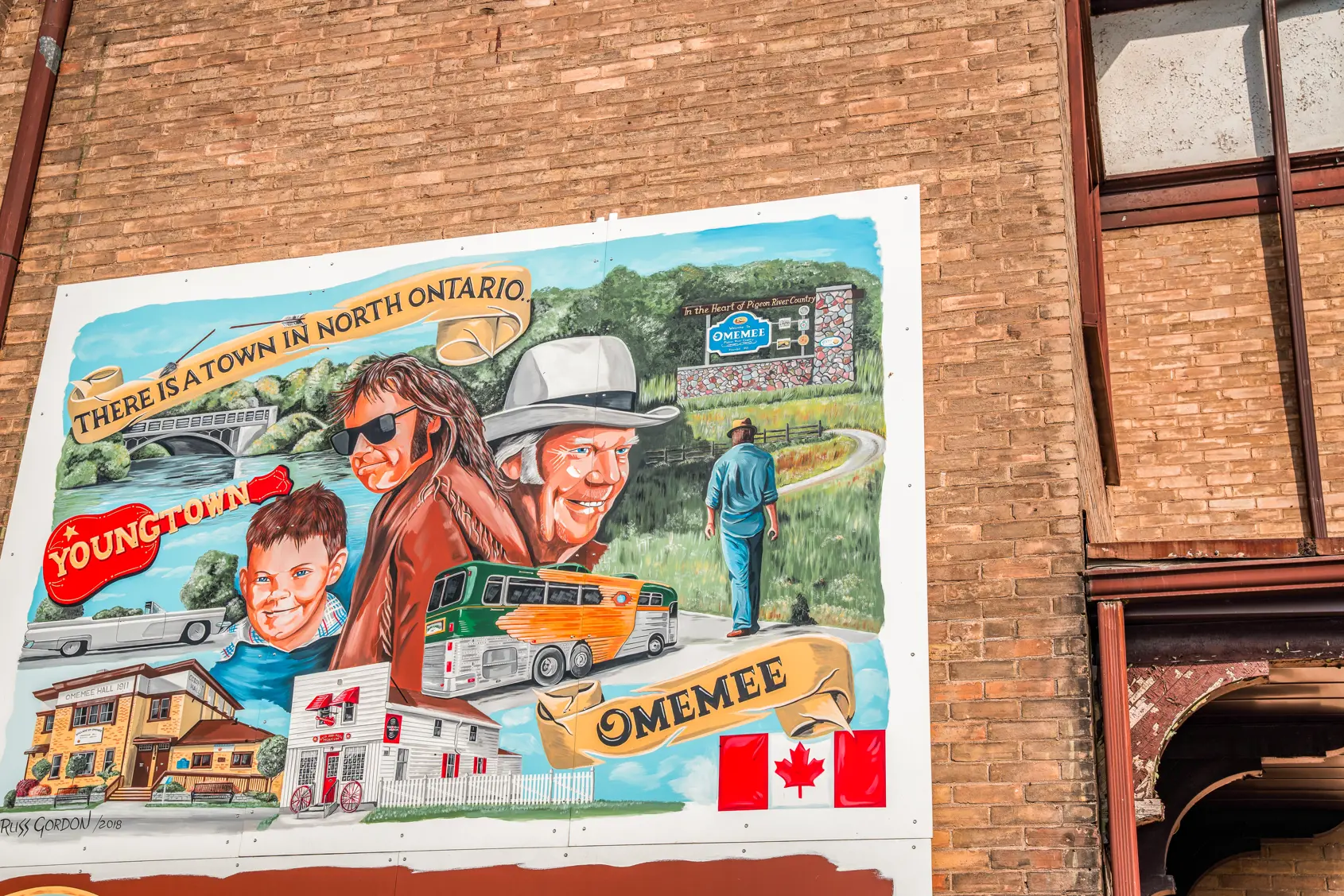 Omemee mural