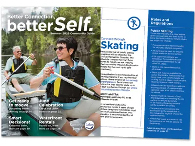 Skating Cover display Summer 2026 Community Guide